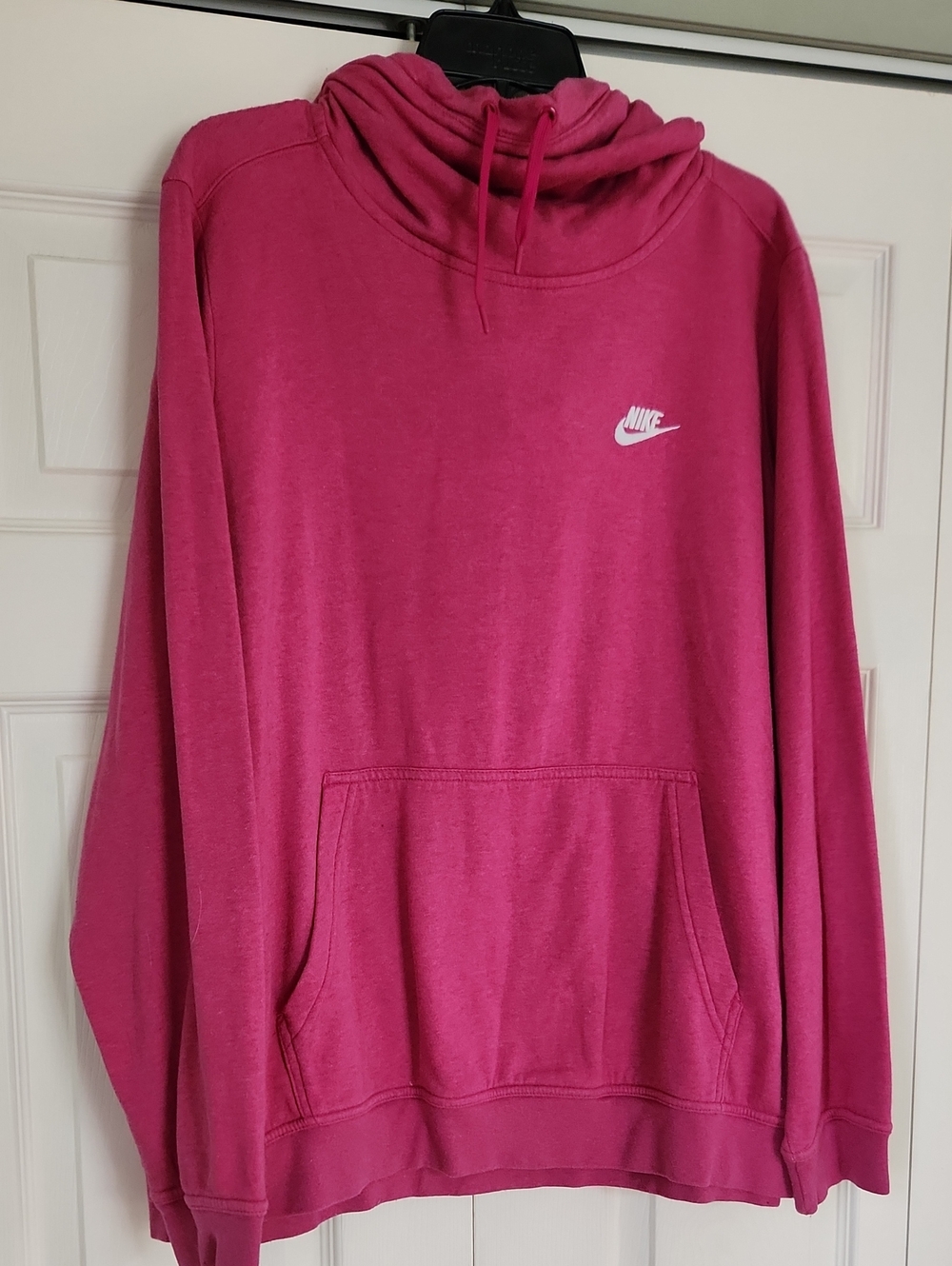 Nike Pink Heathered Hoodie